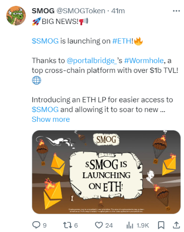 smog ethereum news