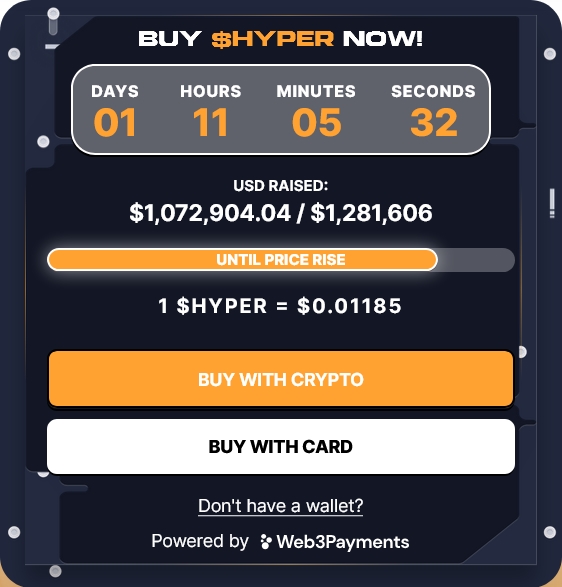 Bitcoin Hyper Presale