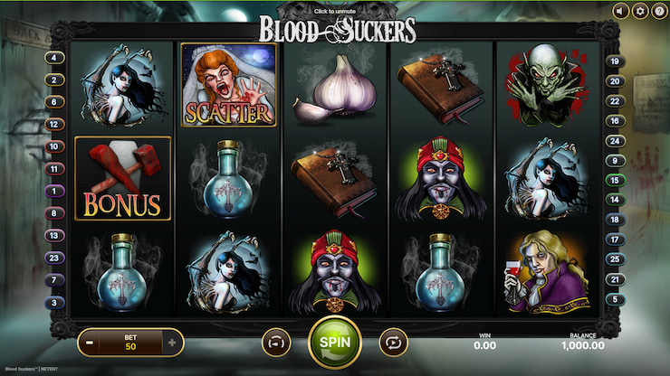 Blood Suckers Video Slot