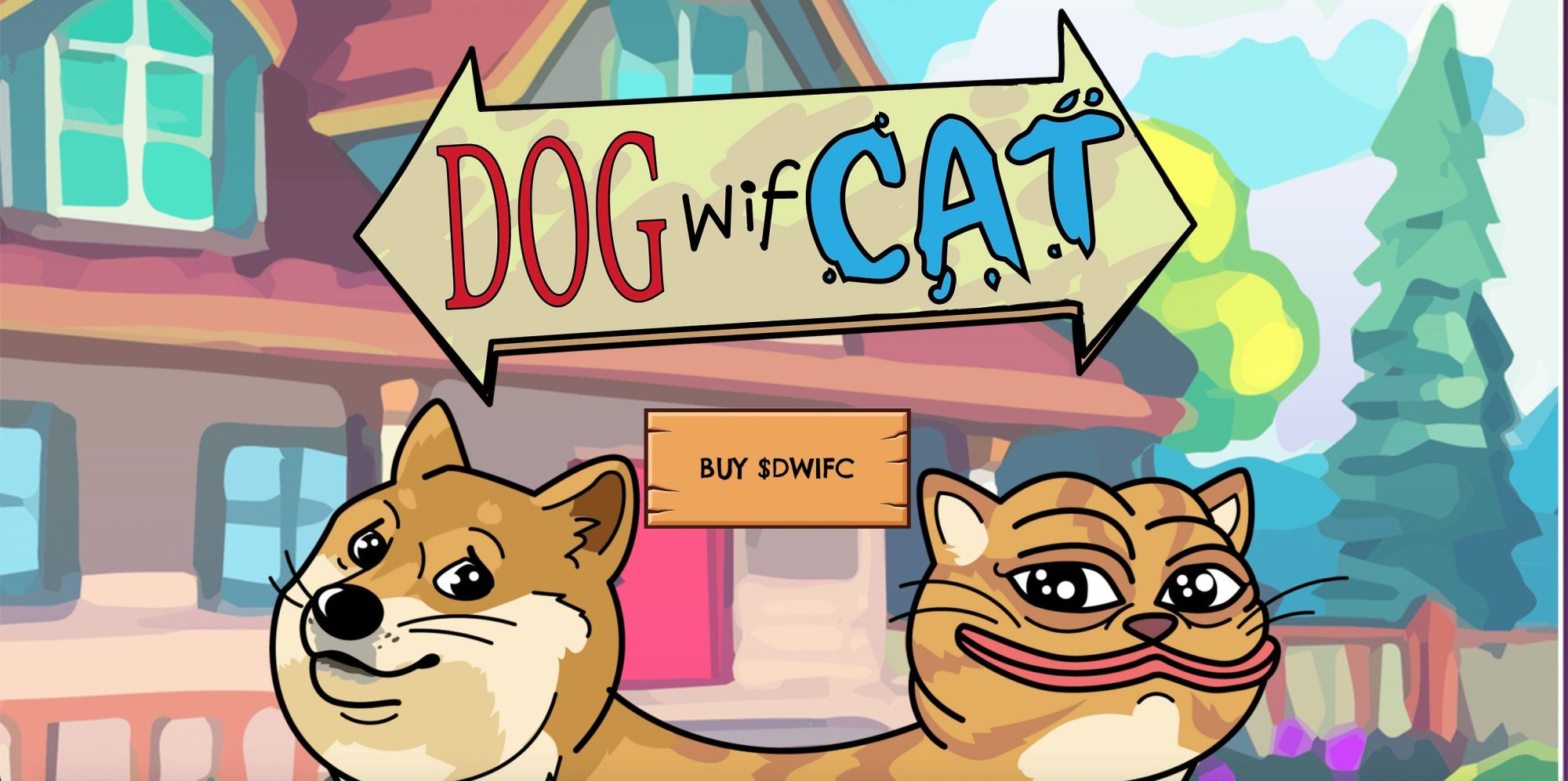 DogWifCat homepage 1