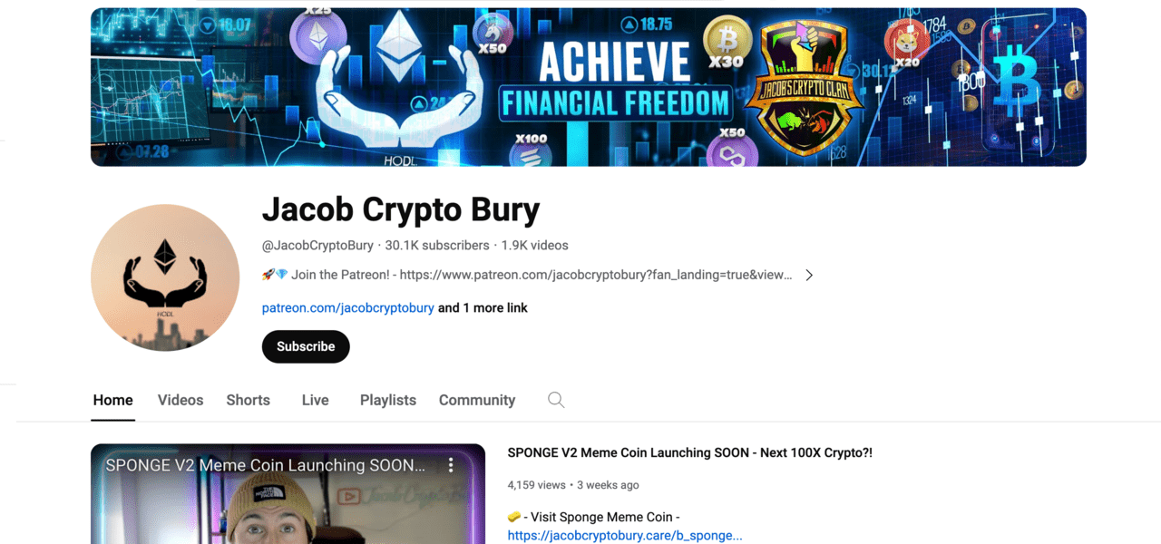 Next Cryptocurrencies to Explode, next crypto to explode | JacobCryptoBury on YouTube