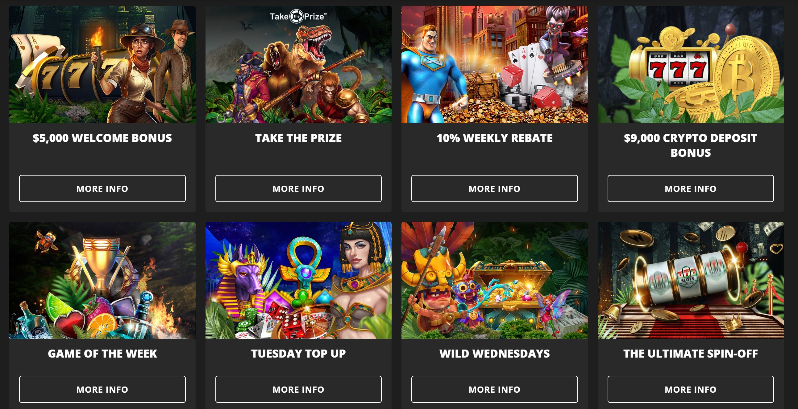 Wild Casino Bonus Offers