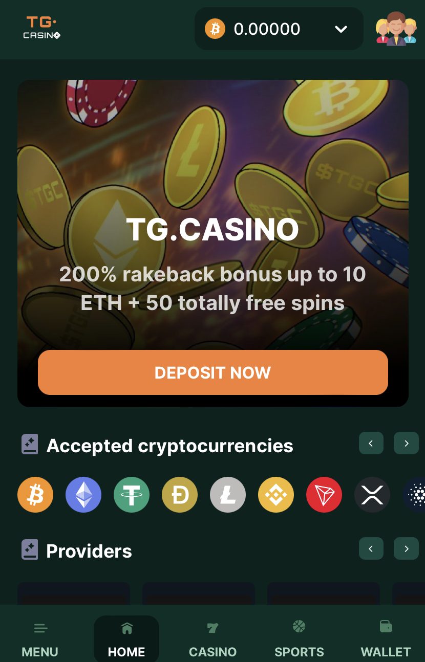 TG.Casino Telegram casino review