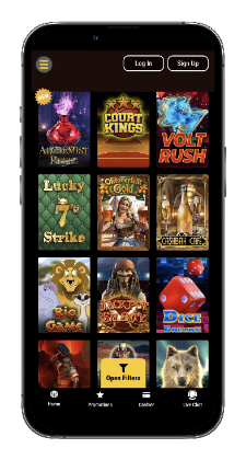 Lucky Creek casino lobby