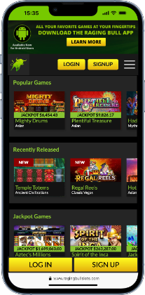 Raging Bull - new casino for fair bonuses