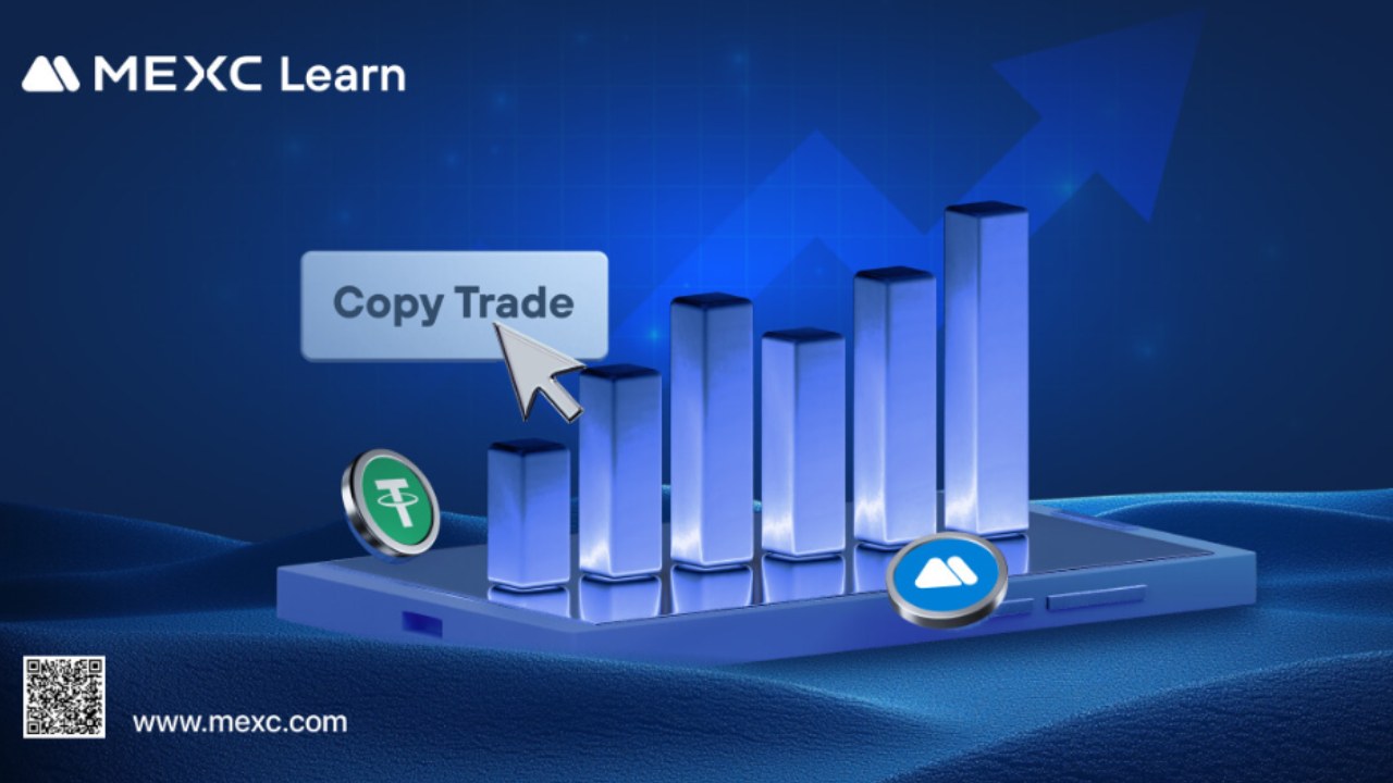 screenshot of MEXC copy trade tutorial