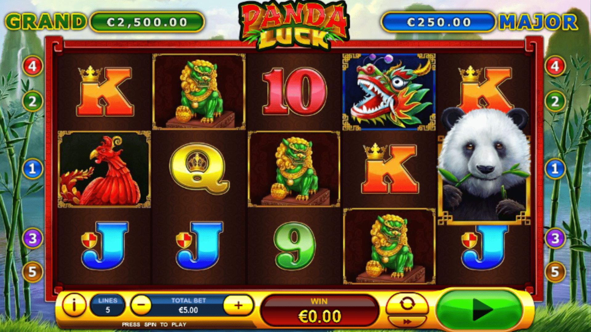 Panda Luck Slot Game from BGaming