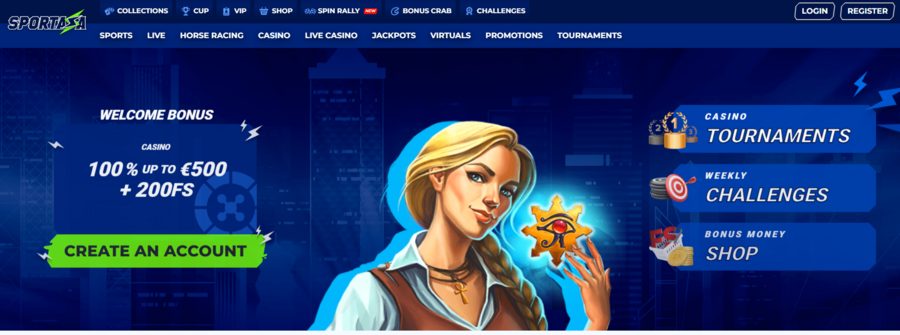 With Drops & Wins from Pragmatic Play and a 200 free spins welcome bonus, Sportaza is the ultimate place to play slots
