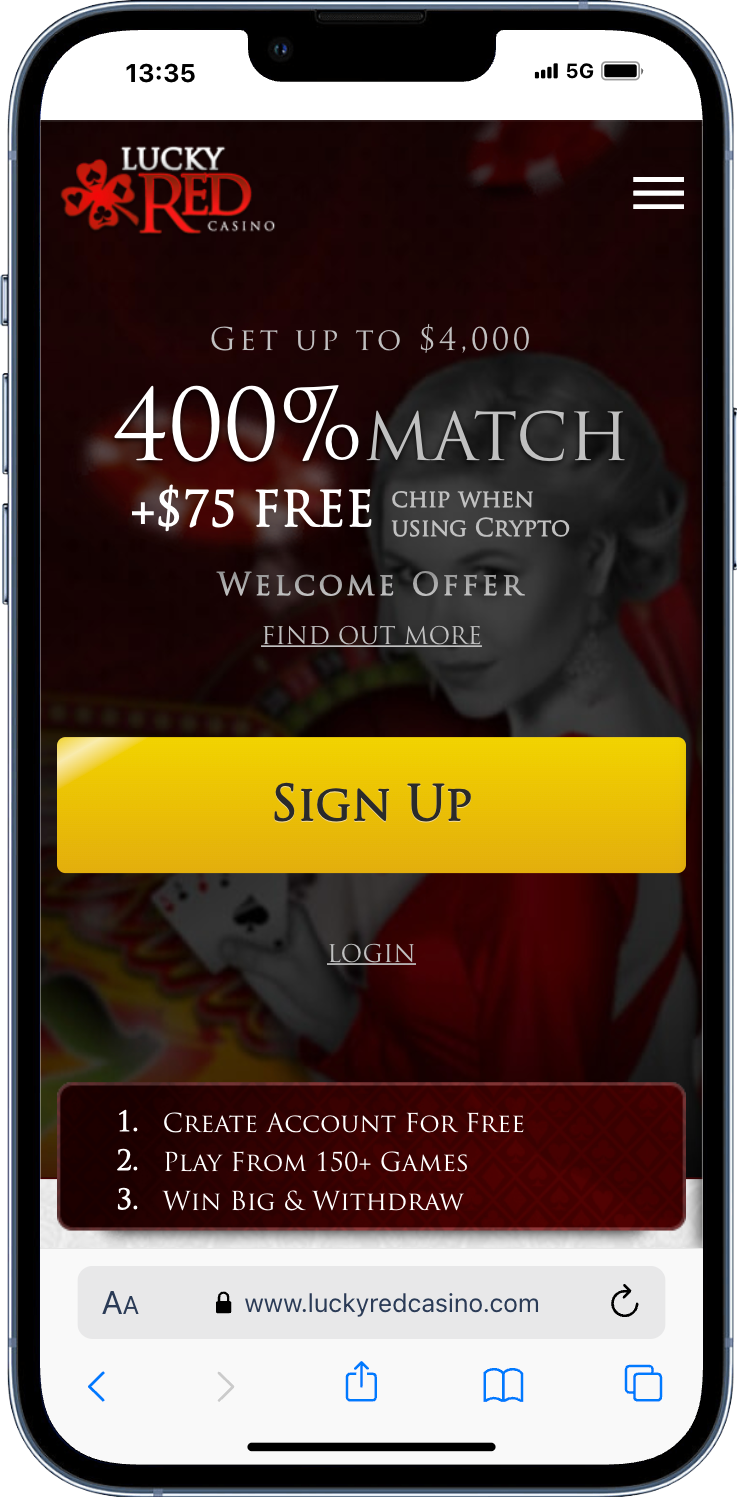 lucky red casino slots review