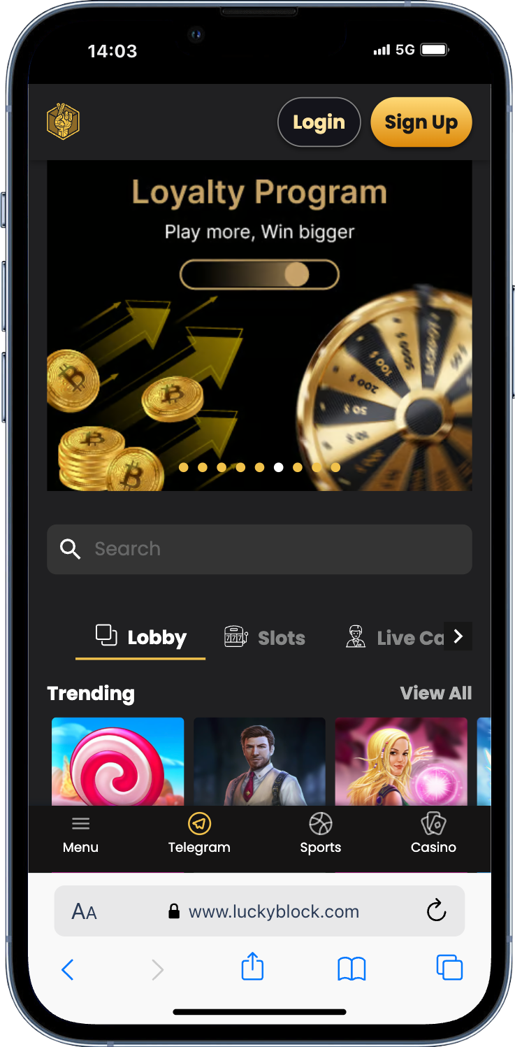 Lucky Block - best aviator online casino for bonuses