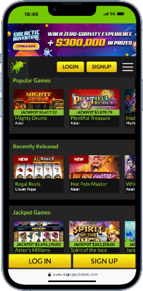 Raging Bull - best California online gambling site for slots