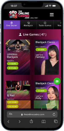 The Online Casino best online bkacljack casino for live dealer tables