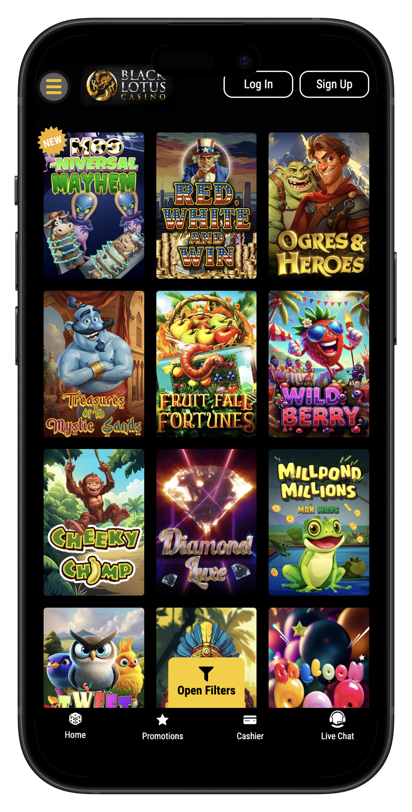 Black Lotus casino bonus