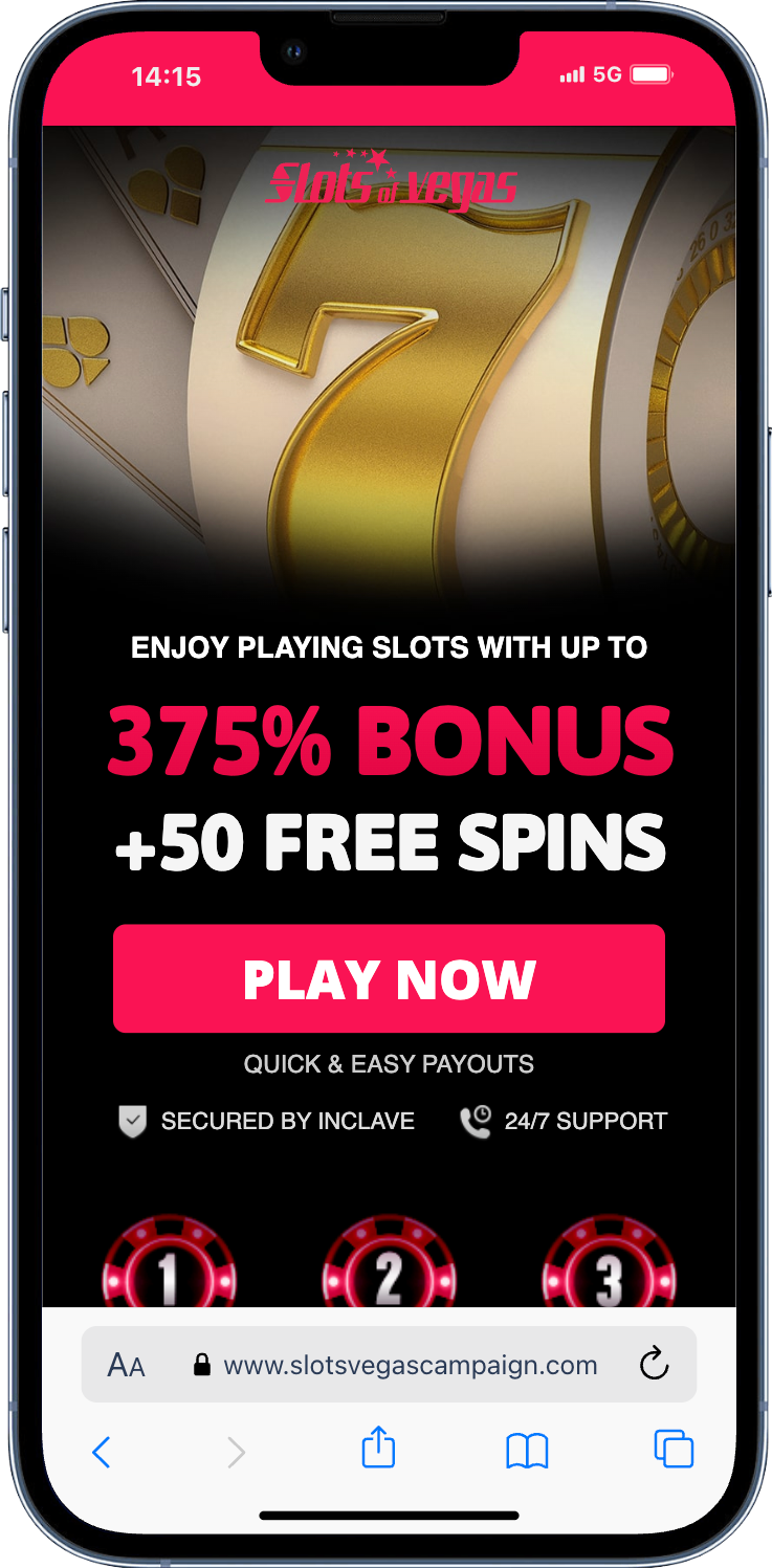 Slots of Vegas casino bonus