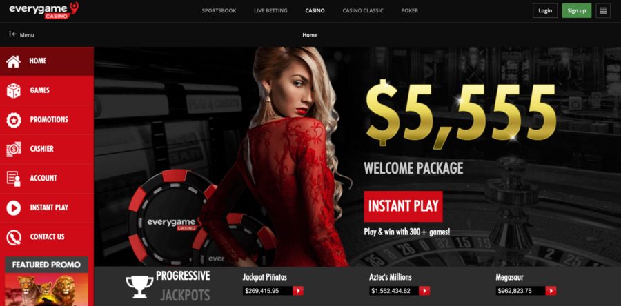 The progressive jackpots keep rising at Everygame Casino, with millions of dollars up for grabs