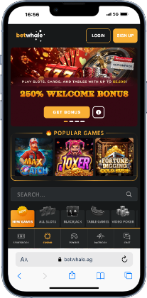 BetWhale - best high roller casino