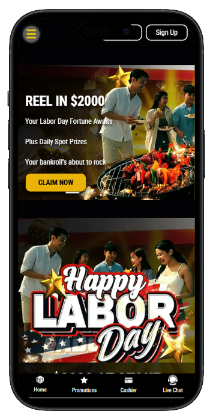 Black Lotus Casino promotions on a phone for arizona online casinos