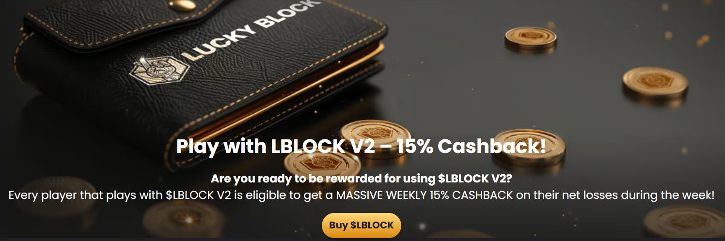 Lucky Block LBLOCK Cryptocurrency