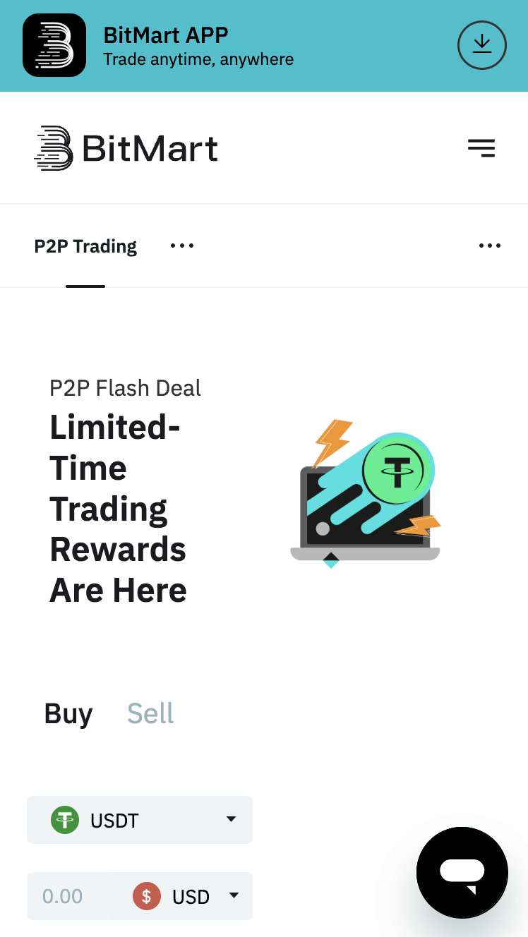 BingX P2P crypto exchange