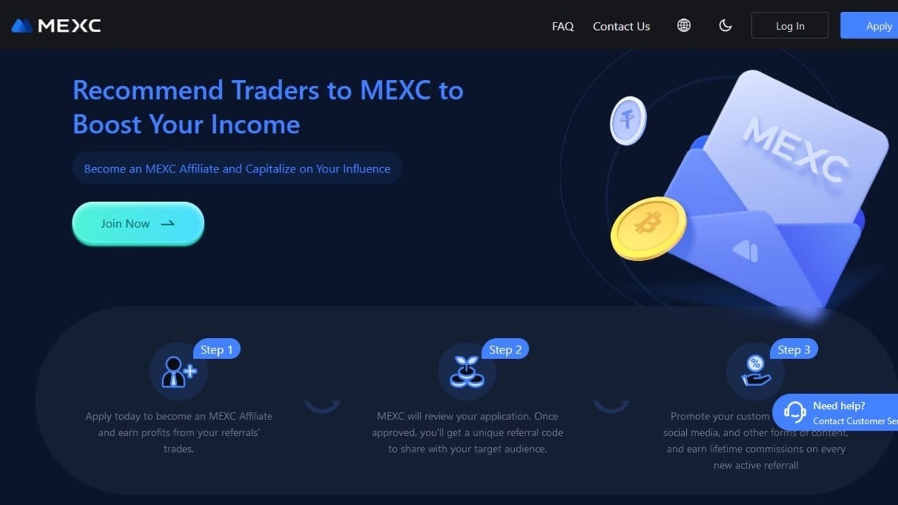 MEXC affiliate program