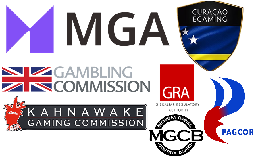 The world’s most recognizable gaming regulatory bodies, including the UKGC and MGA, span continents