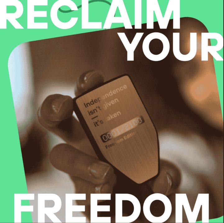Trezor Reclaim your freedom