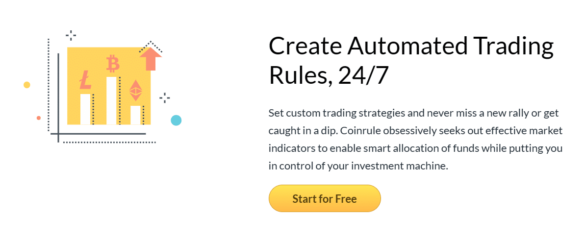 Automated trading strategies on trading bots