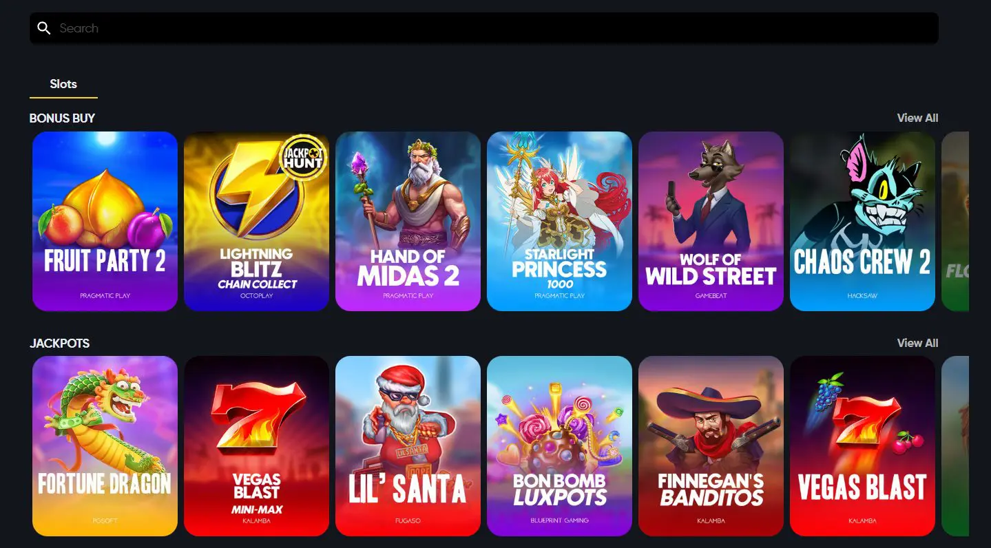 Instant casino bonus