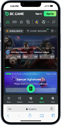 BC.Game Ethereum sports betting sites