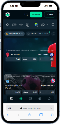 Mega Dice Ethereum sports betting sites