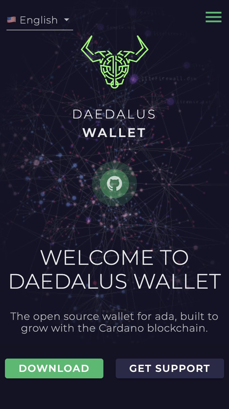 Daedalus Wallet - Best Cardano crypto wallets