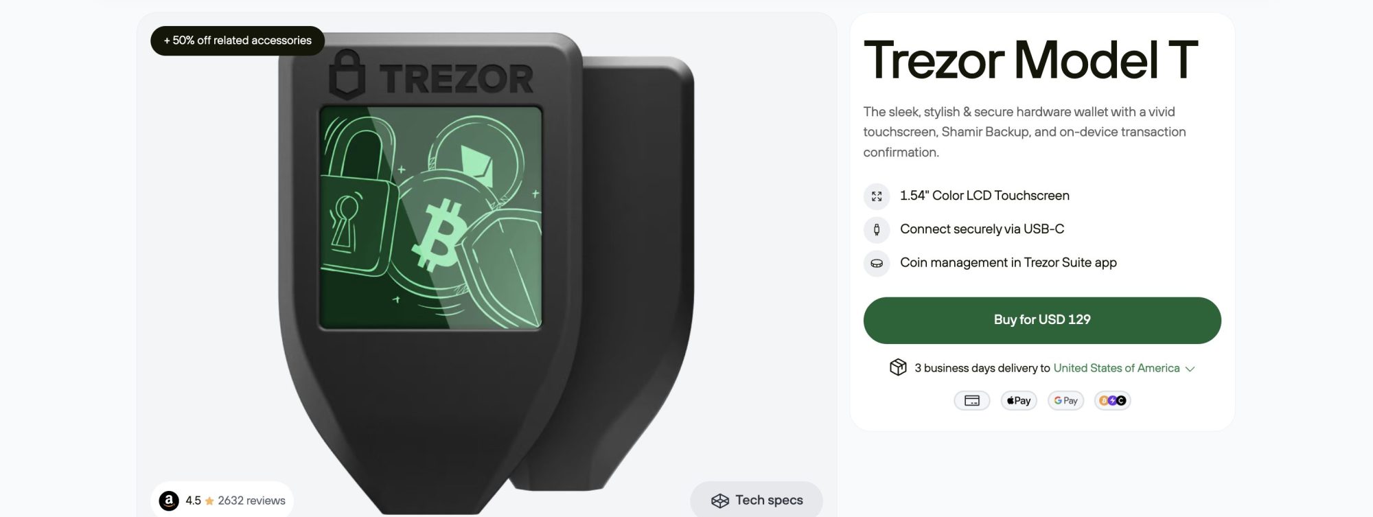 Trezor Model T