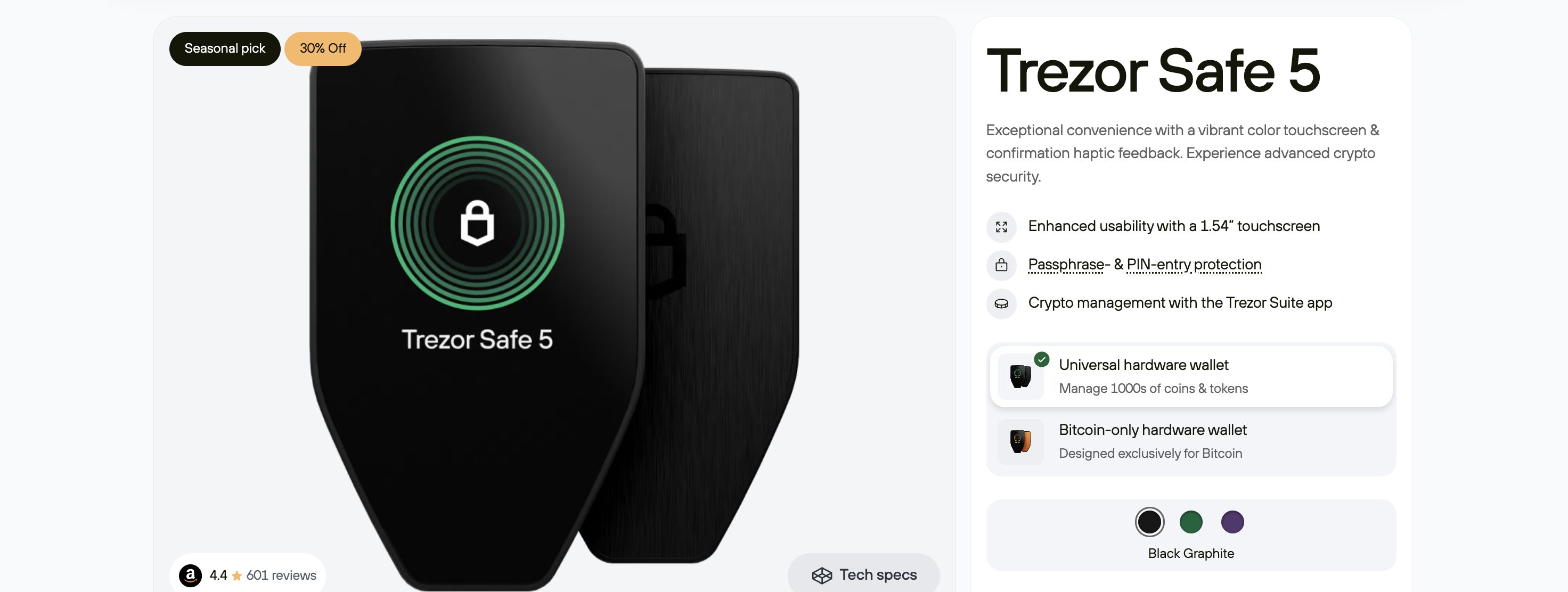 Trezor Safe 5