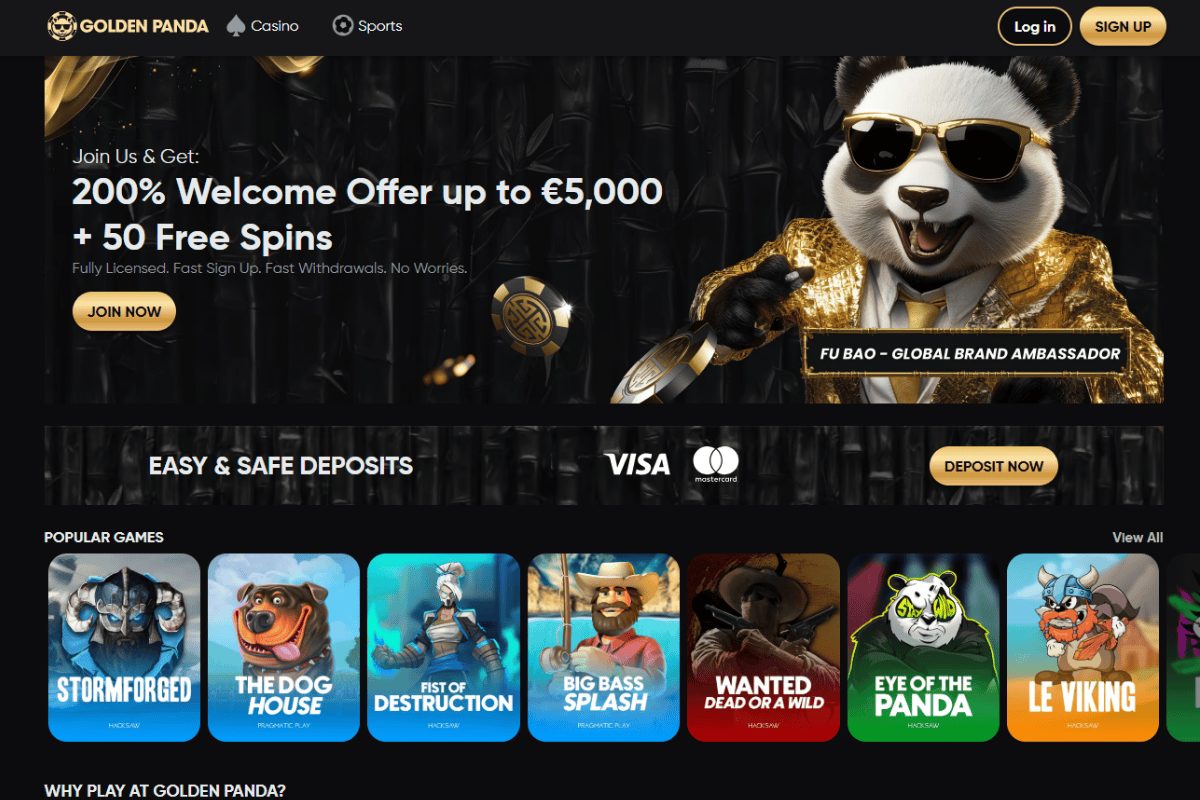Najboljši online casino Slovenija golden panda