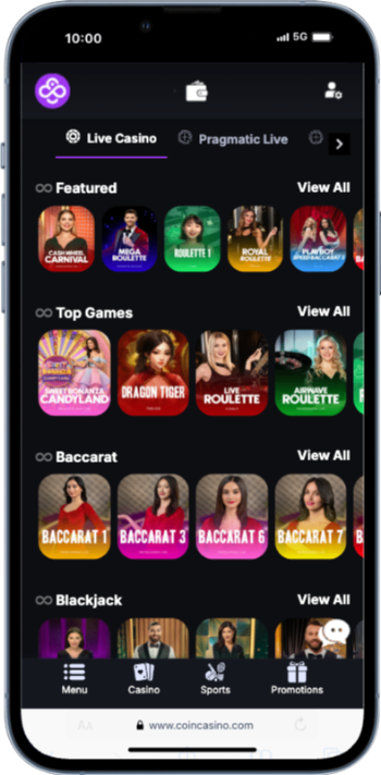 coincasino blackjack bitcoin casino