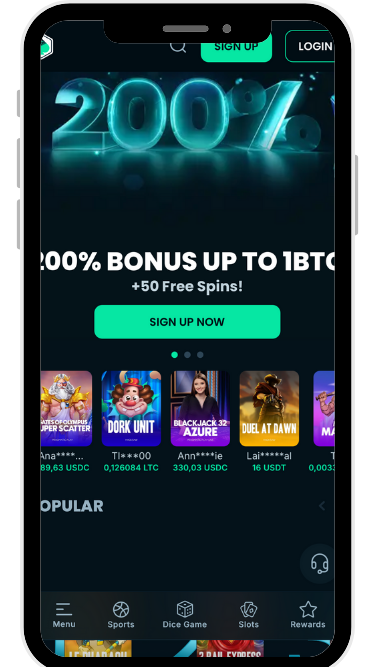mega dice online casino