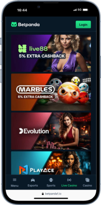 betpanda - bitcoin live casino