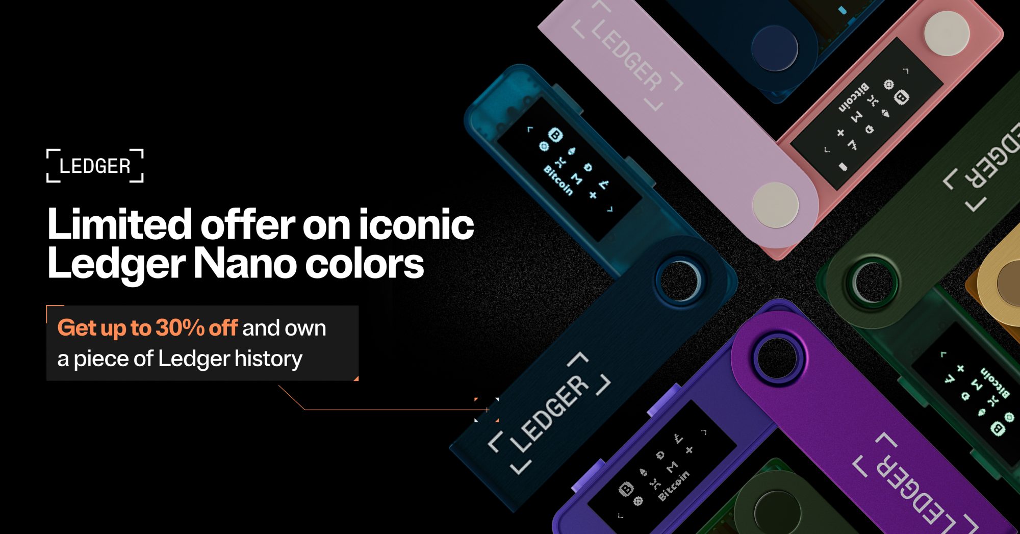 Ledger Nano colors