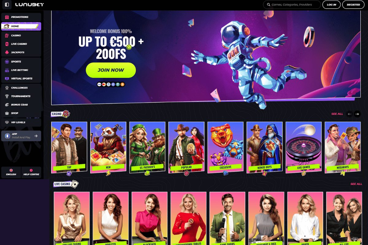 lunubet automaty online