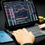 A photo of someone using Binance crypto exchange on an iPad