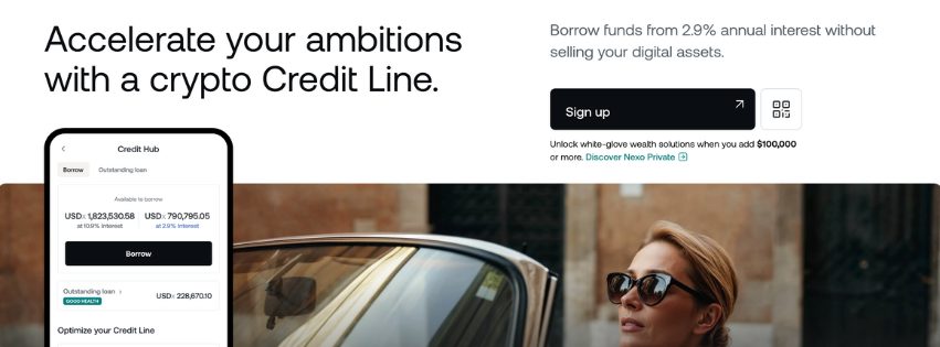 Nexo Review |Nexo Credit Line