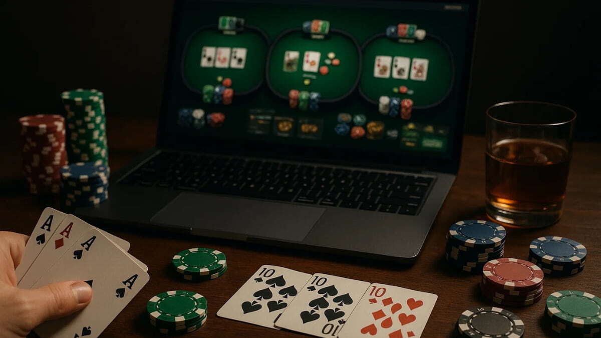 Jouez au poker en ligne dans un casino en ligne