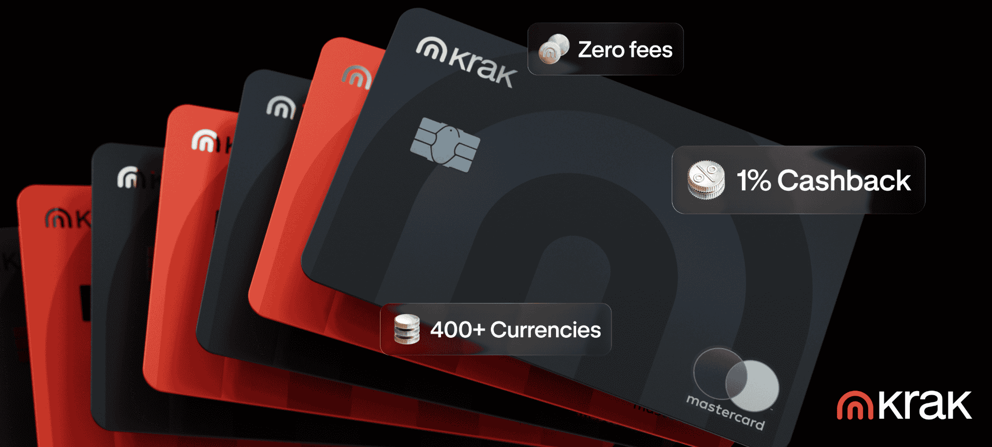 Krak crypto debit card