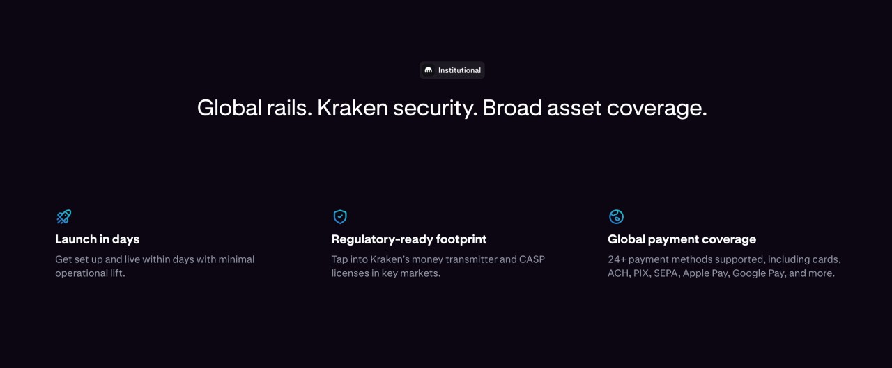 Kraken Ramp homepage